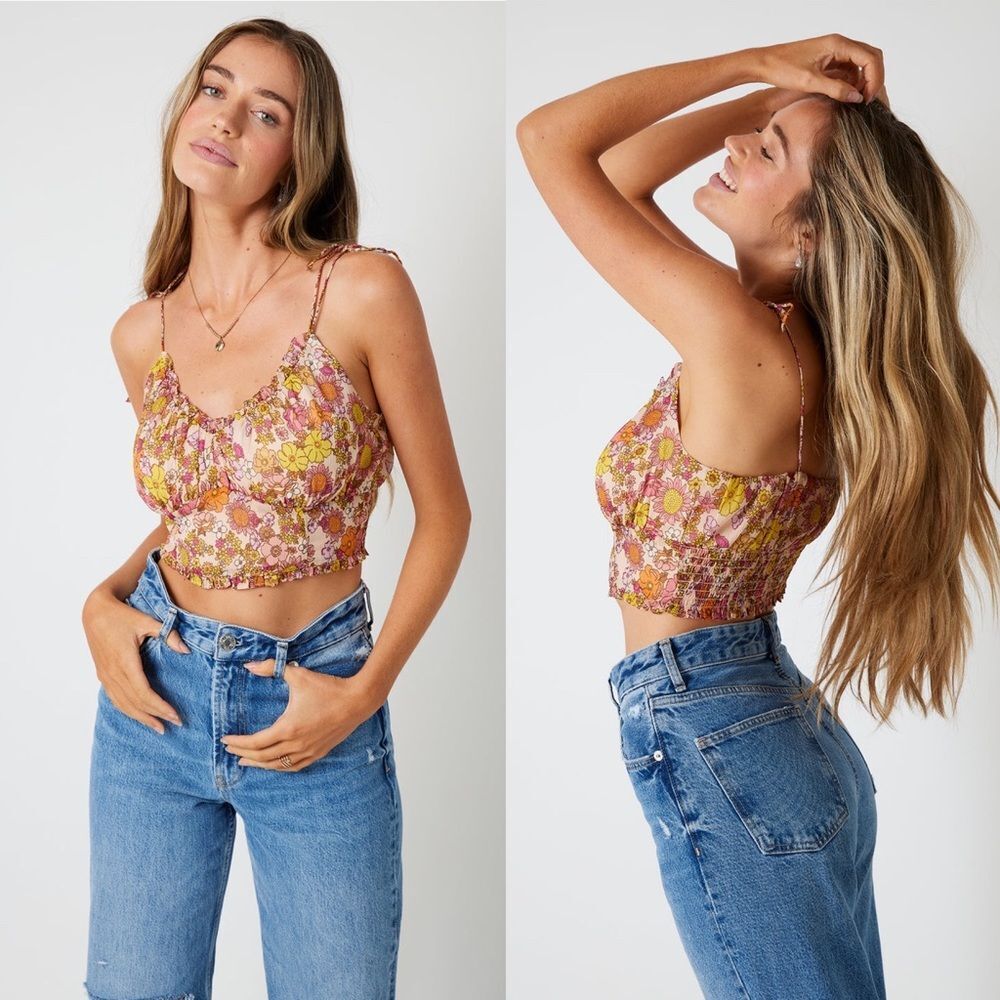 Floral Print Women's Top